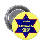 Botón de Obama Biden CHABAD Pins