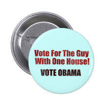 Botón de Obama del voto Pin