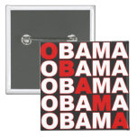 Botón de Obama Obama Pins