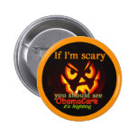 Botón de ObamaCare Halloween Pin