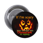 Botón de ObamaCare Halloween Pin