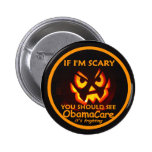 Botón de ObamaCare Halloween Pins