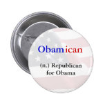 Botón de Obamican Pin