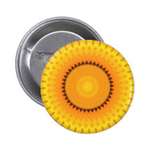 Botón de oro del caleidoscopio pin