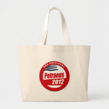 Botón de Petraeus 2012 Bolsas De Mano