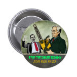 Botón de Ron Paul de la economía del zombi