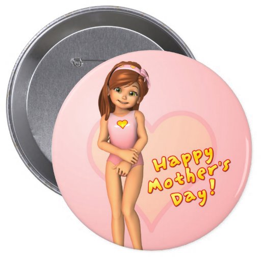 Botón de Sadie del día de madres Pins