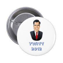 Botón de Twitt 2012 Pin