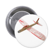 Botón del aeroplano modelo pin
