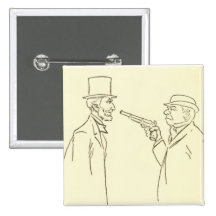 "Botón del asesinato de Lincoln" Pin