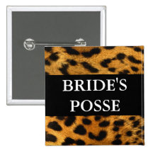 Botón del boda de la pandilla de las novias pins