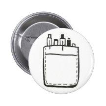 Botón del bolsillo de la camisa pin