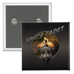 Botón del cadete del espacio pin