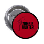 Botón del cazador del zombi