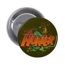 Botón del cazador pin