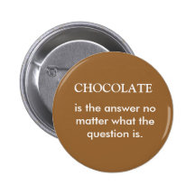 Botón del CHOCOLATE Pins