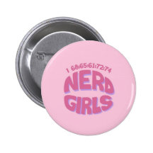 Botón del corazón de los chicas del empollón pin
