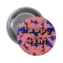 Botón del despegue en tiempo mínimo de la bandera  pin