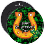 Botón del día 1 de St Patrick feliz Pin