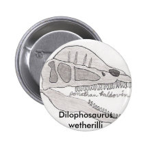 Botón del Dilophosaurus Pins