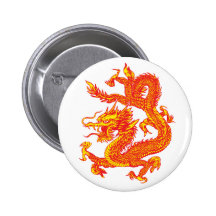 Botón del dragón pins