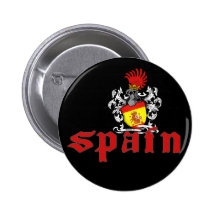 Botón del escudo de España Pin