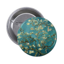Botón del flor de la almendra pins