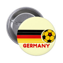 Botón del fútbol de Alemania Pin