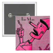 Botón del hombre de la lata pin
