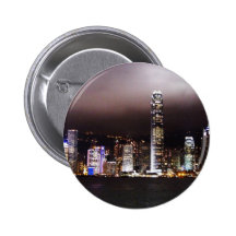 Botón del horizonte de la ciudad pins