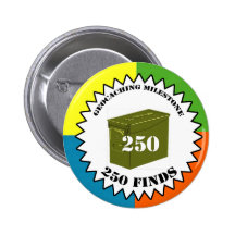 Botón del jalón de 250 hallazgos pins