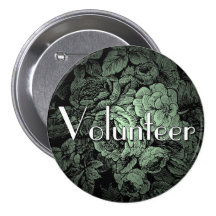Botón del jardín: Voluntario Pin