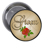 Botón del novio pin
