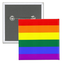 Botón del orgullo de LGBT (cuadrado)