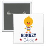 Botón del polluelo de Romney Pin
