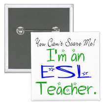 Botón del profesor del ESL Pins