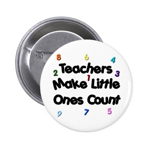 Botón del profesor primario pins
