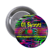 Botón del promo de DJ Skeels Pins