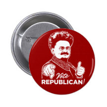 Botón del republicano del voto de Trotsky Pins