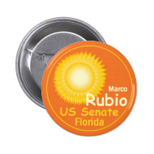 Botón del senado de RUBIO la Florida