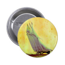 Botón del yate que compite con del vintage pins