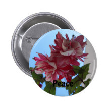 Botón - flor fucsia pin