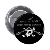 Botón fresco del pirata pin
