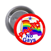 Botón GAY ANTI de Palin Pin