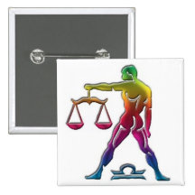 Botón gay del libra pins