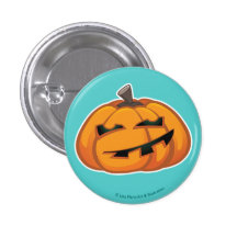 Botón/insignia sonrientes lindos de la calabaza de pins