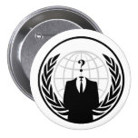 Botón internacional anónimo pins
