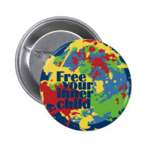 Botón INTERNO del personalizado del NIÑO Pins