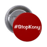 Botón kony de la parada de Kony 2012 Pins
