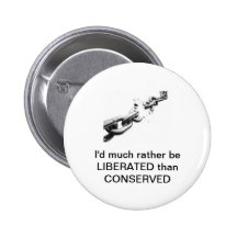 Botón liberal orgulloso pins